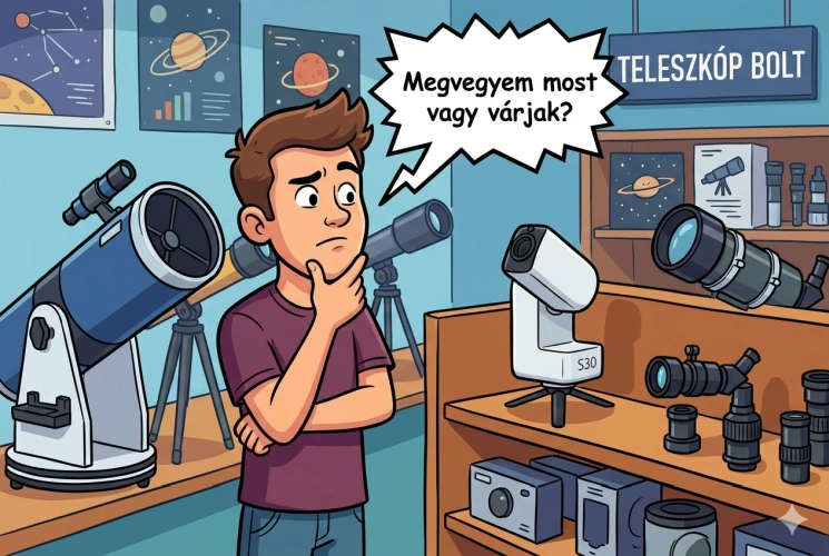 Most vegyek Seestar okostávcsövet, vagy érdemes várni?
